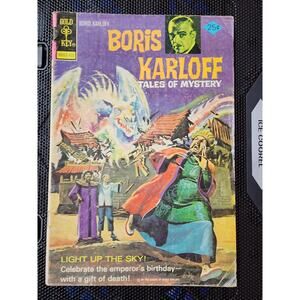 BORIS KARLOFF TALES OF MYSTERY #57 (1974) Gold Key Comics horror F/G
